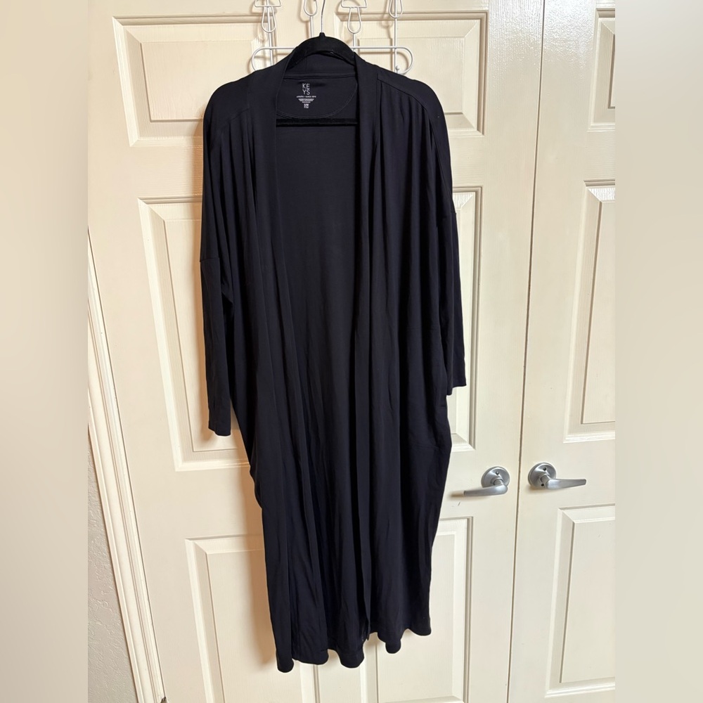 Athleta x Alicia Keys Keys Maxi Robe Black